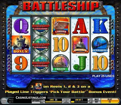 battleship slot machine|battleship casino game.